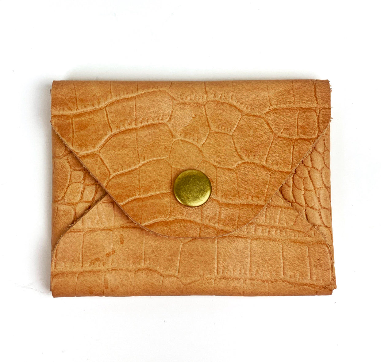 Mini Leather Card Cash Wallet, Gift Card Holder, Credit Card Snap Pouch, Small Snap Coin Purse