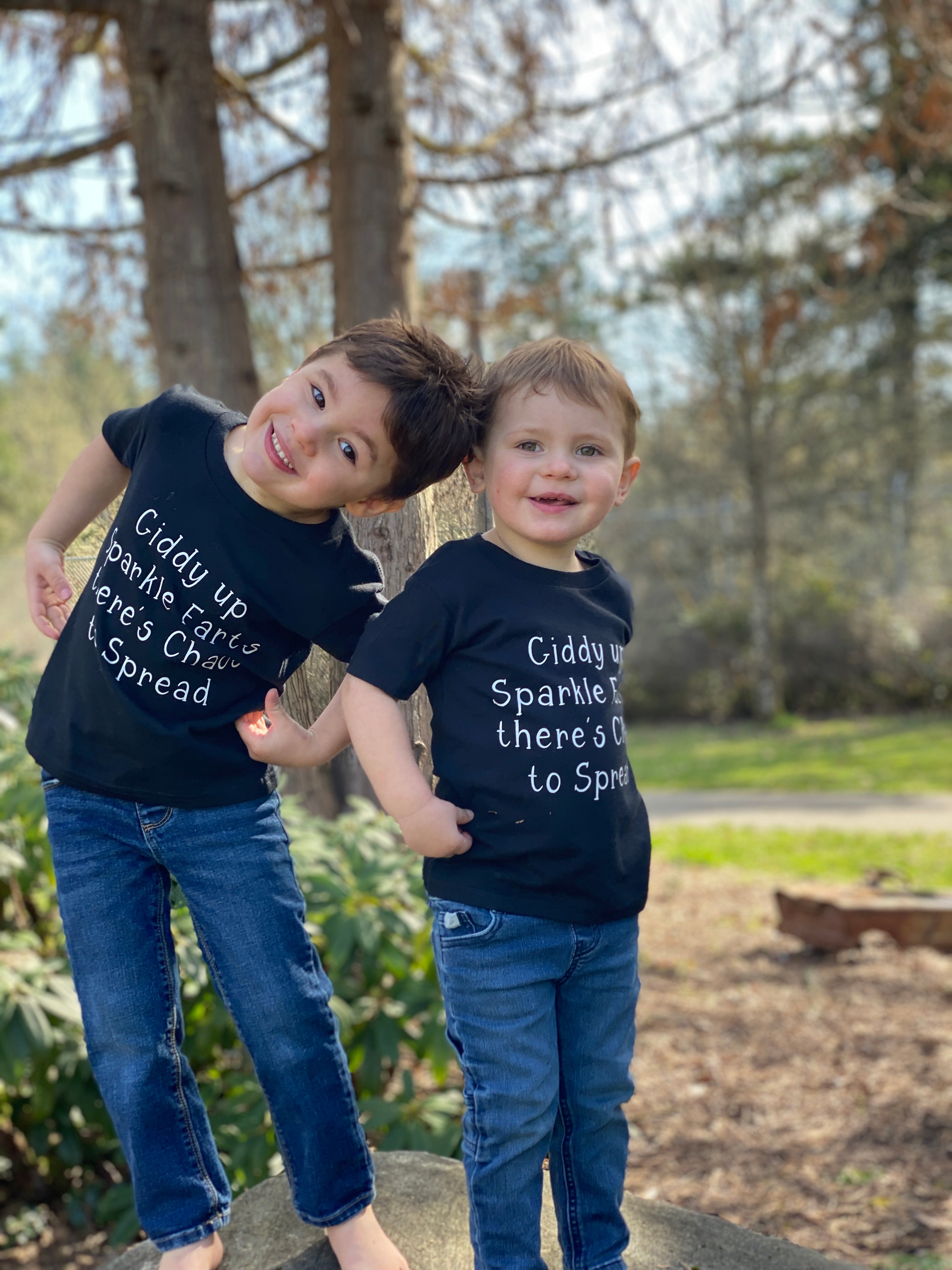 Giddy Up Sparkle Farts There's Chaos to Spread T-Shirt
