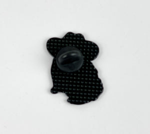 Cowboy Cat Lapel Hat Enamel Pin, Meowdy Hard Enamel Bag Pin, Collector Pin, Project Bag Pin, Western Themed Pin