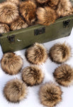 Toasted Marshmallow Faux Fur Pom Pom - KitchenKlutter