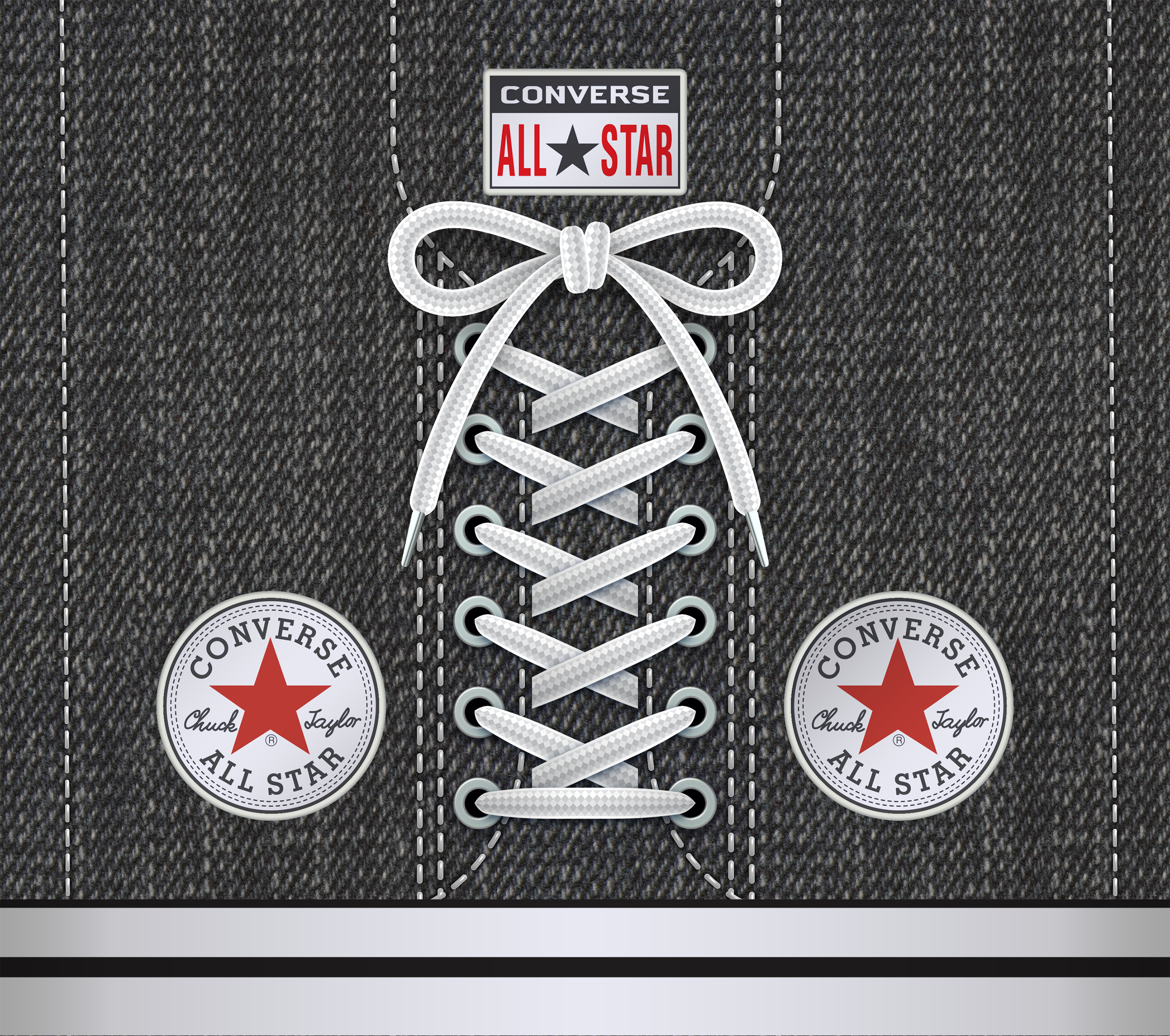 Converse Sneakers 20 oz Stainless Steel Skinny Tumbler Sublimation Hot Cold Coffee Soda Chuck Taylors