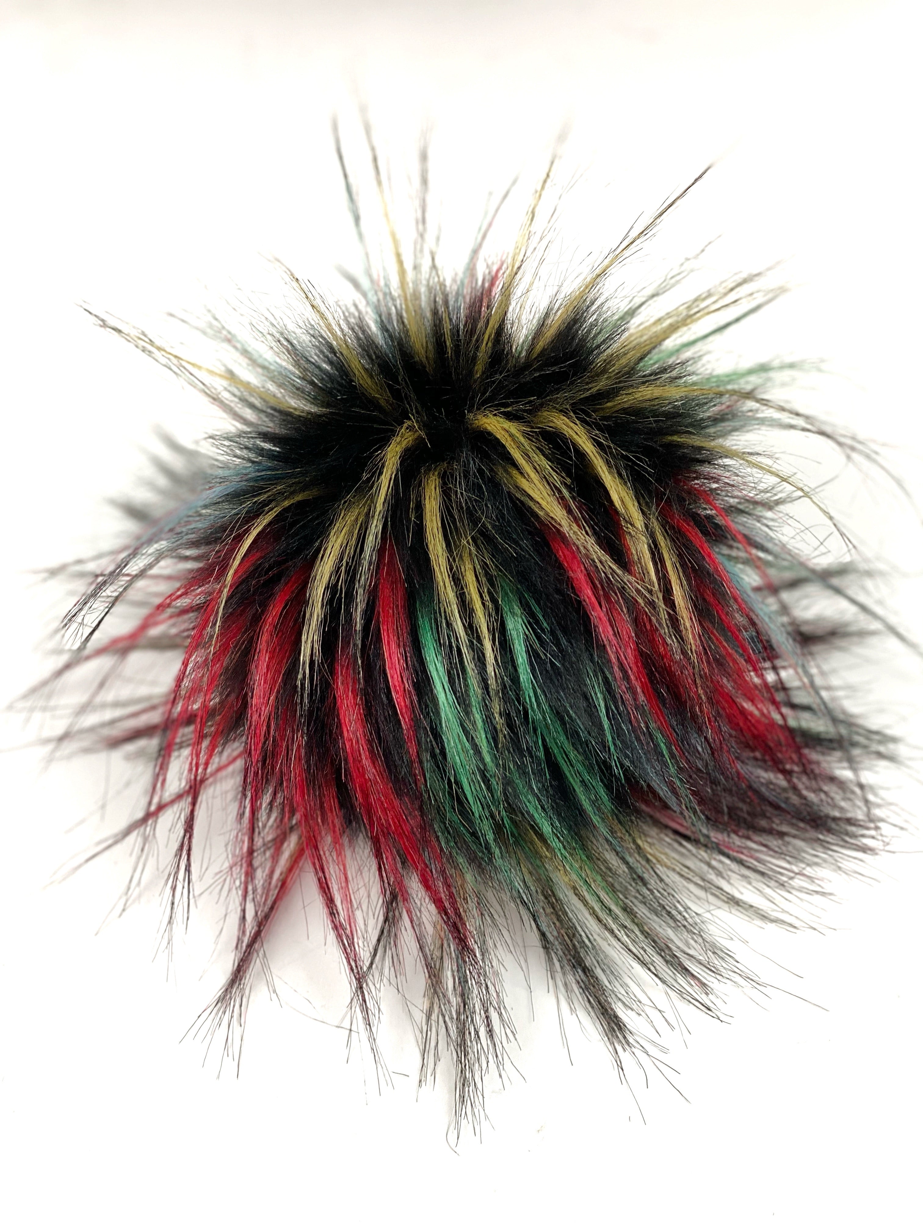 Pyro Faux Fur Pom Pom