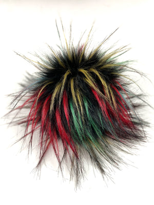 Pyro Faux Fur Pom Pom