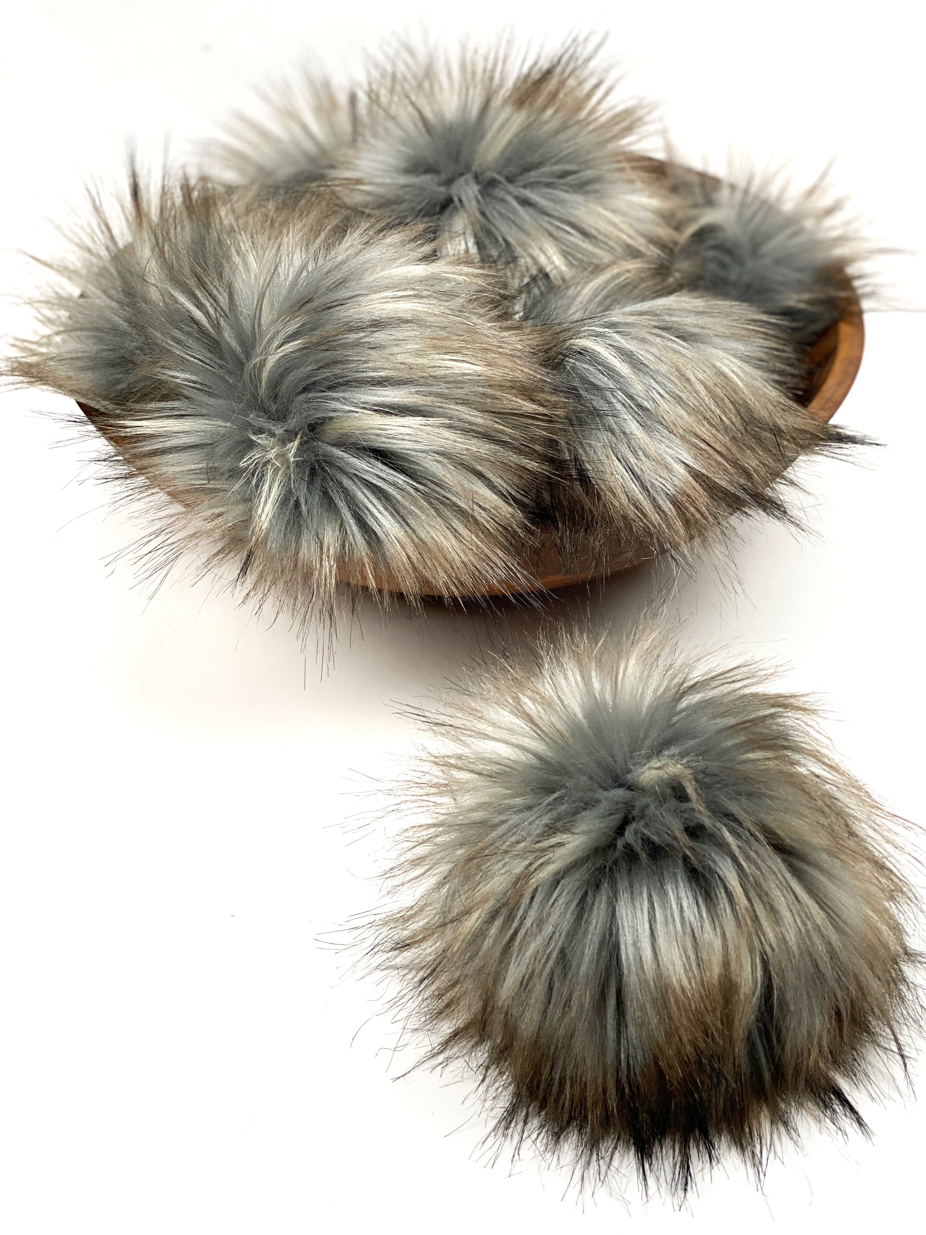 Galaxy Faux Fur Pom Pom